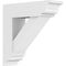 Ekena Millwork Standard Traditional Architectural Grade PVC Bracket with Traditional Ends, 5"W x 18"D x 18"H BKTP05X18X18TRA01 - alternate 1